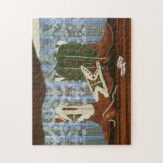 Na de Rodeo-dans Legpuzzel (Verticaal)