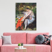 Na de schemering, 1906 canvas afdruk (Insitu (Woonkamer))