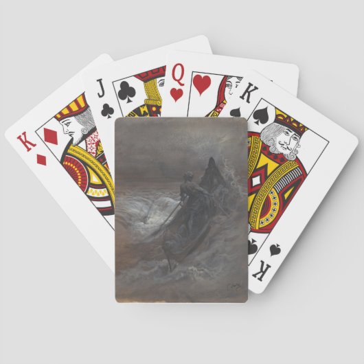 Na de schipbreuk pokerkaarten (Achterkant)