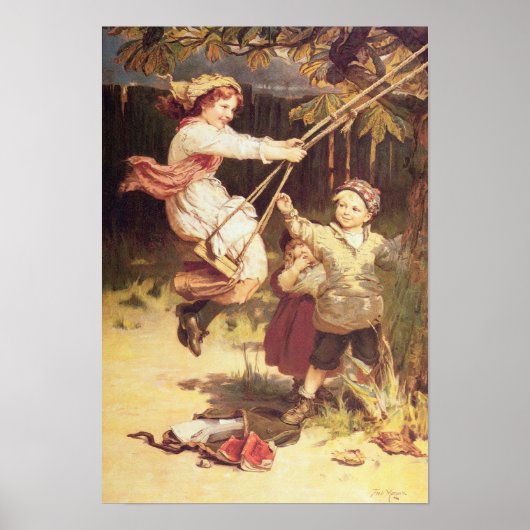 Na de school poster (Voorkant)