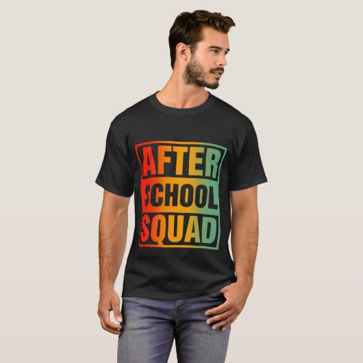 Na de schoolselectie t-shirt (Voorkant volledig)