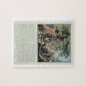 Na de slag om Ivry (1590), gegraveerd b Legpuzzel (Horizontaal)
