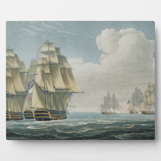 Na de slag om Trafalgar, 21 oktober 1805, Fotoplaat (Voorkant)