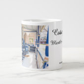 Na de sneeuwval - Martha's wijntuin Grote Koffiekop (Voorkant)