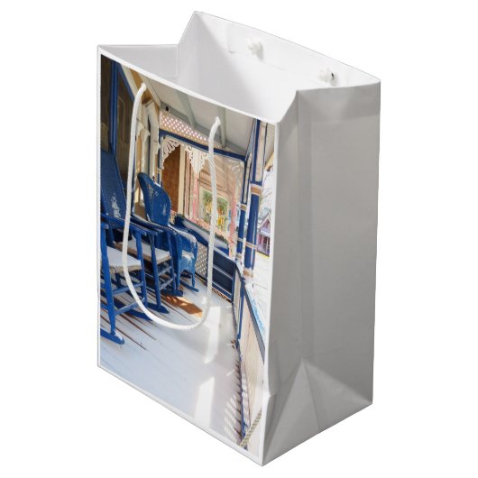 Na de sneeuwval - Martha's wijntuin Medium Cadeauzakje (Voorkant Gekanteld)