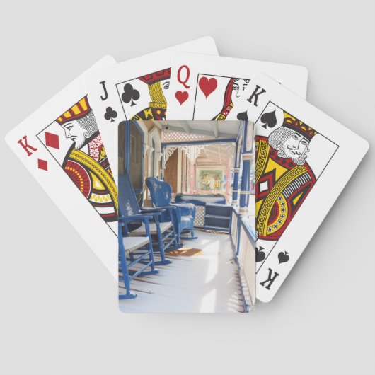 Na de sneeuwval - Martha's wijntuin Pokerkaarten (Achterkant)