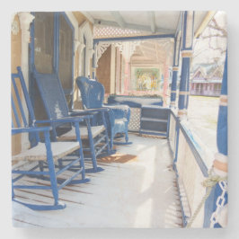 Na de sneeuwval - Martha's wijntuin Stenen Onderzetter