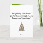 Na de storm kerstKaart Feestdagen Kaart (Achterkant)