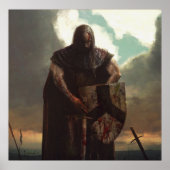 Na de strijd - krijger poster (Voorkant)