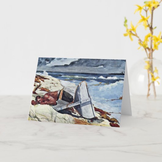 Na de Tornado door Homerus Winslow (Beste Kaart (Gele Bloem)