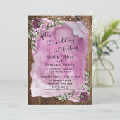 Na de Trouwfeestelijke Landelijke Waterverf Kaart (Staand voorkant)