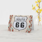 Na, de V.S., Arizona, Holbrook Route 66 Kaart (Gele Bloem)