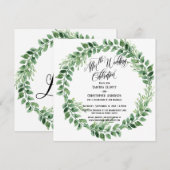 Na de viering van de Groene Ontvangst-slechts van  Kaart (Voorkant / Achterkant)