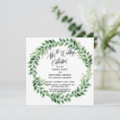 Na de viering van de Groene Ontvangst-slechts van  Kaart (Staand voorkant)