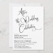 Na de viering van het Zwart-witboek Kaart (Voorkant)