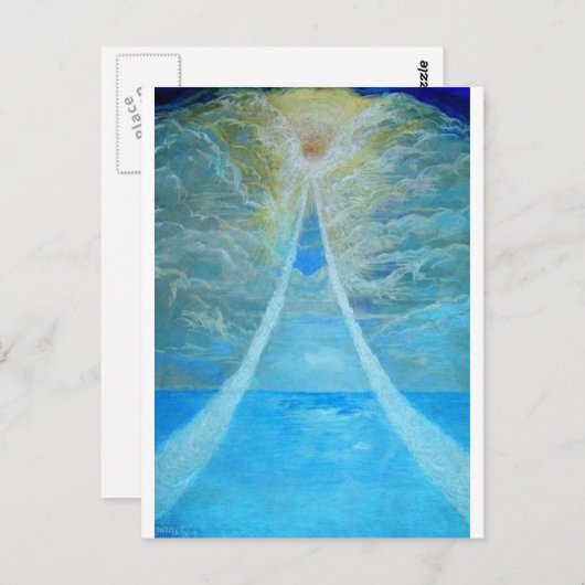 Na de wervelwind briefkaart (Voorkant / Achterkant)