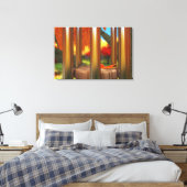 Na de Wind Omwikkelde Canvas Afdruk (Insitu (Slaapkamer))