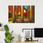 Na de Windafdruk Poster (Thuiskantoor)