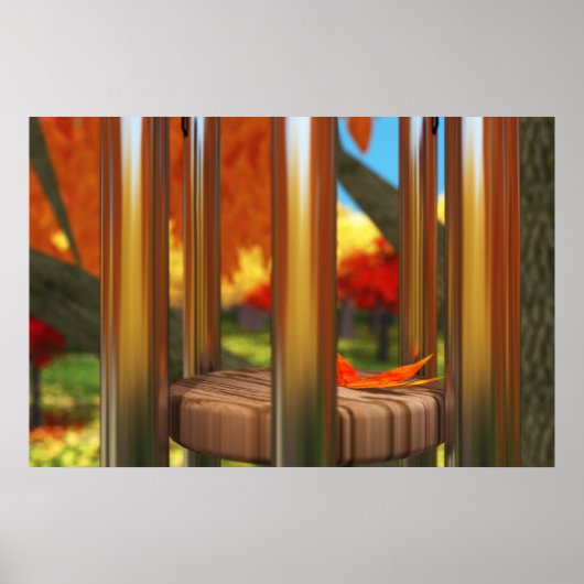 Na de Windafdruk Poster (Voorkant)