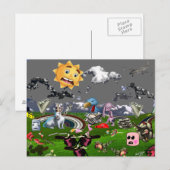 Na (deel 2 van 2) briefkaart (Voorkant / Achterkant)