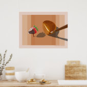 Na dessert poster (Keuken)