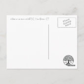 Na een ijsStorm Briefkaart (Achterkant)
