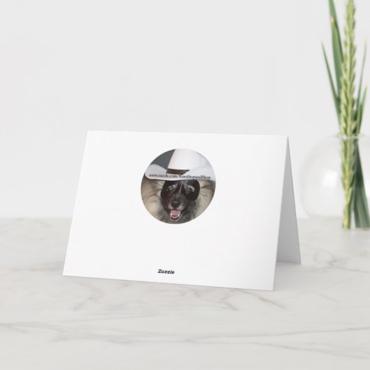 Na een kaart van sterKerstmis (Achterkant)