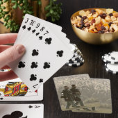 Na een lange strijd speelkaarten (Insitu)