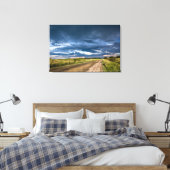Na een marteling canvas afdruk (Insitu (Slaapkamer))