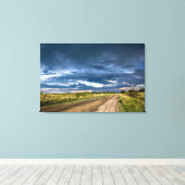 Na een marteling canvas afdruk (Insitu (Houten vloer))