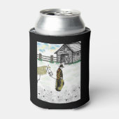 Na een paardenrit blikjeskoeler (Blikje Voorkant)