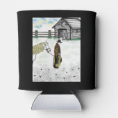 Na een paardenrit blikjeskoeler (Achterkant)