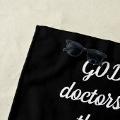 Na een paardenrit strandlaken (In situ)