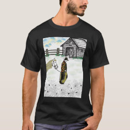 Na een paardenrit t-shirt