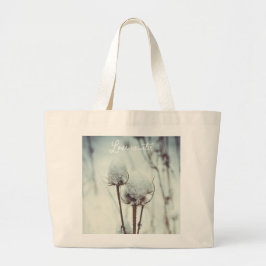 Na een sneeuwval grote tote bag