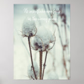 Na een sneeuwval poster (Voorkant)