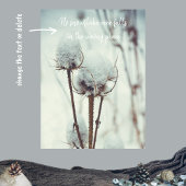 Na een sneeuwval poster