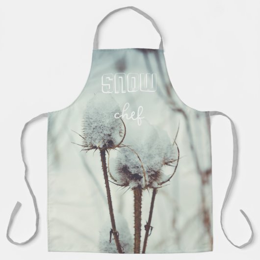 Na een sneeuwval schort (Voorkant)
