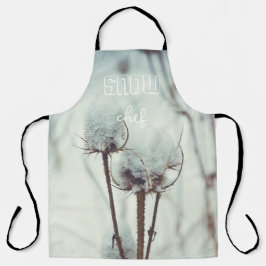 Na een sneeuwval schort