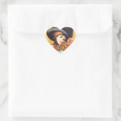 Na een tijdje - liedje hart sticker (Tas)