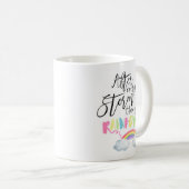 Na elk Storm is er een regenboogkoffie-Mok Koffiemok (Voorkant rechts)