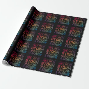 Na elk Storm is er een regenboogmin Cadeaupapier