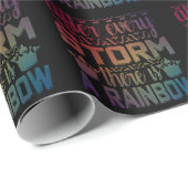 Na elk Storm is er een regenboogmin Cadeaupapier (Rol Hoek)