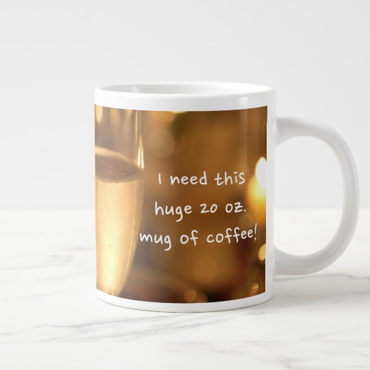 Na gisteravond 20 oz. Mok van RoseWrites (Rechts)