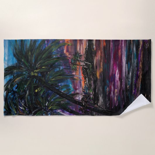 Na Glow Beach handdoek (Voorkant)