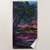 Na Glow Beach handdoek (Voorkant)