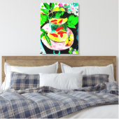 na Henri Matisse, The Goldfish, digitale tekening Canvas Afdruk (Insitu (Slaapkamer))