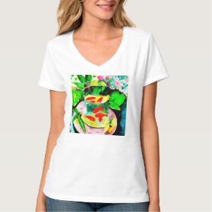 na Henri Matisse, The Goldfish, digitale tekening T-shirt