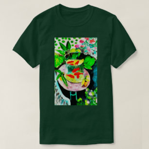 na Henri Matisse, The Goldfish, digitale tekening T-shirt