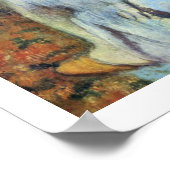 Na het bad met droog vrouw door Edgar Degas Poster (Hoek)